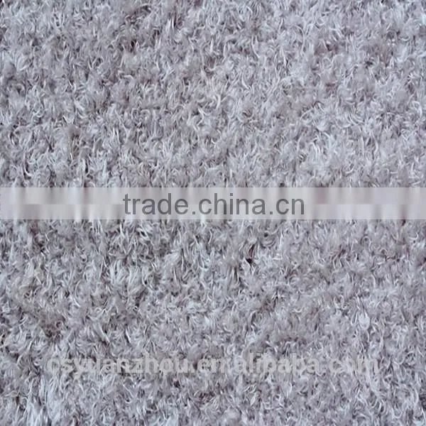 Polyester Knitted Curly Plush Toys Fabric photo-2