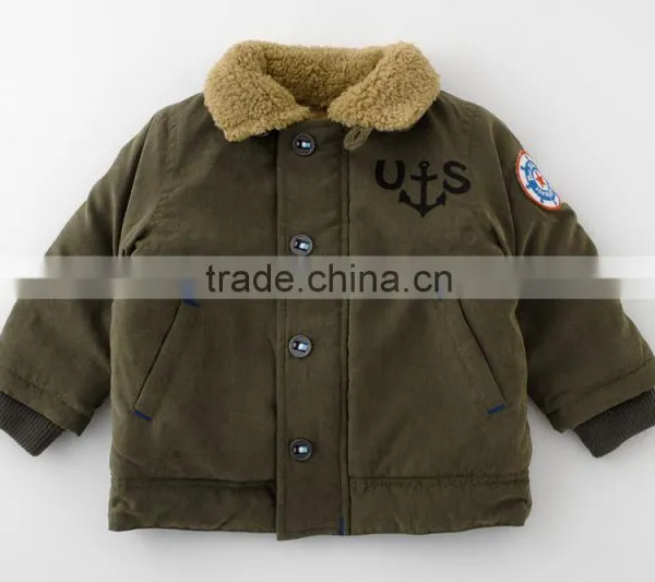 Japanese Wholesale Products High Quality Cute New Born Babies Clothes Jacket for Boys Children Winter Garment photo-5