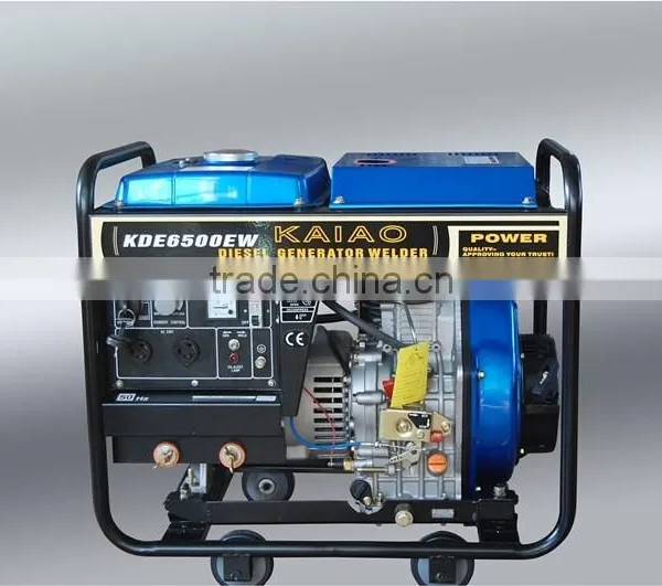 DC 160A AC Single Phase Diesel Welder Generator Power Set photo-5