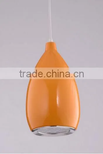 Colorful Glass Decoration Restaurant Led Modern Pendant Lamp