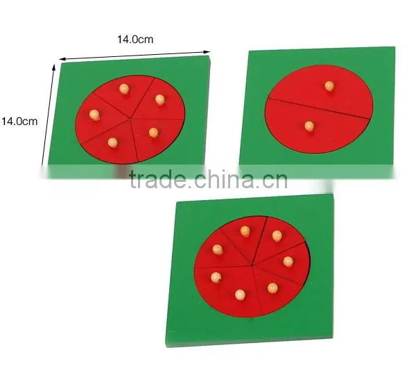 High Quality Preschool Montessori Toy of Montessori Material Metal Inscribed & Concentric Figures photo-3
