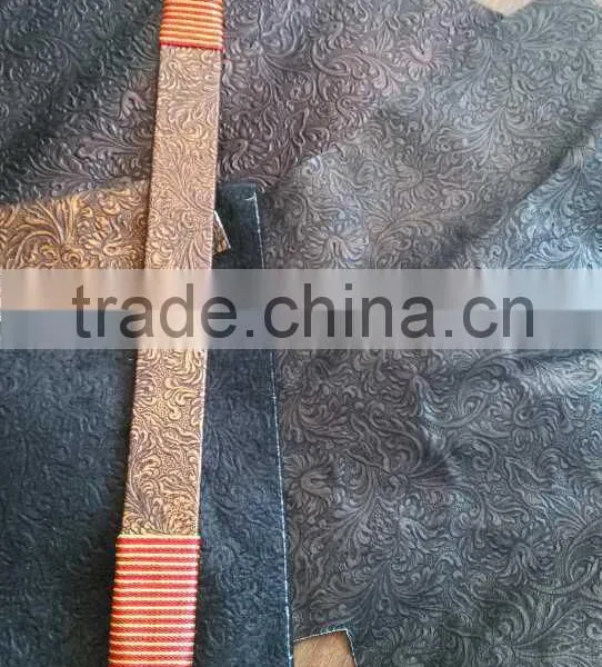 Pigskin Traditional Bow With Decorative Design For Archery Target Shooting Arrow photo-3