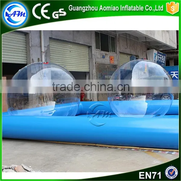 Latest Water Filled Weight Ball Water Zorb Ball Walking Water Ball Pool for Sale photo-4