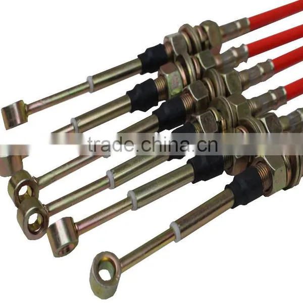 Auto Parts Wholesale Red PVC Outer Casing Auto Gear Shift Cable With Dust Cover photo-3
