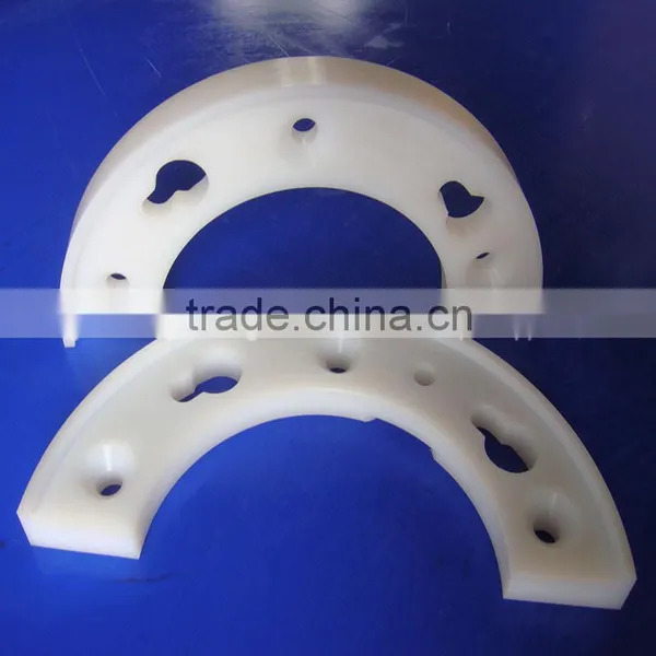Wholesale High Quality White CNC Machining PE1000 Plastic Part photo-6