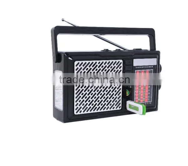 2016 HOT SALE RECHARGEABLE FM/AM RADIO WITH USB photo-2