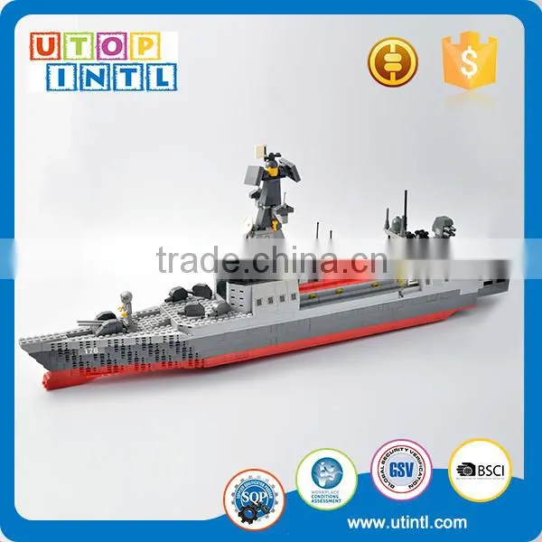 DIY Building Block Destroyer Model Fun Toys photo-3