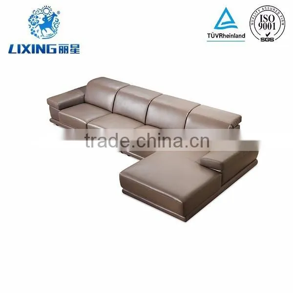 2016 Latest Design Top Grain Leather Sofa photo-3