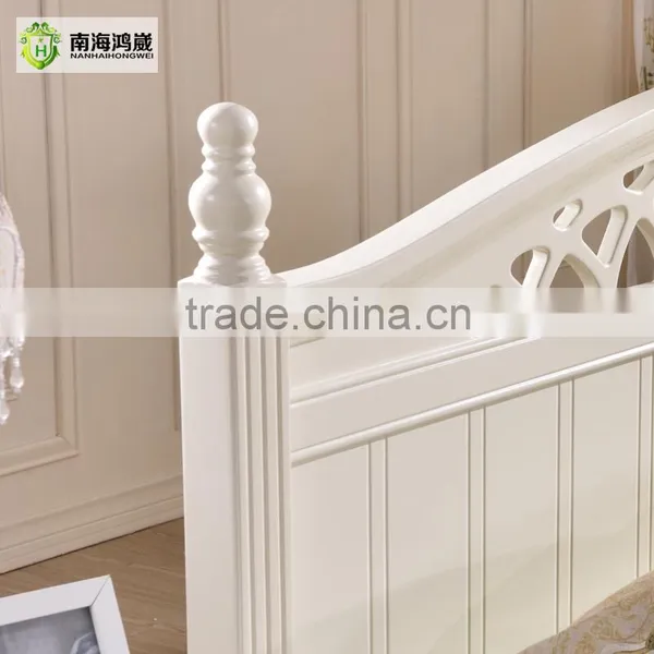 Latest Design White Wooden MDF Modern Bedroom Furniture Quality Choice photo-5