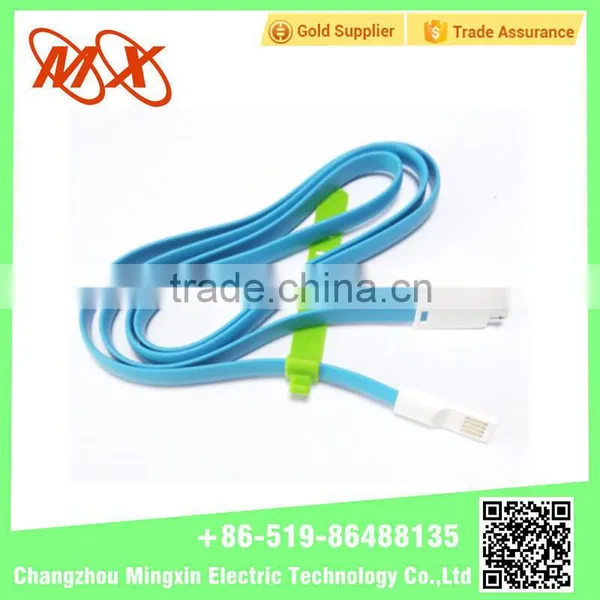 High Speed USB Data Cable For Mobile Phone Flat 12V USB Charger Factory Outlet USB Charging Data Sync Cable for IPhone 5 5c 6 6s photo-2