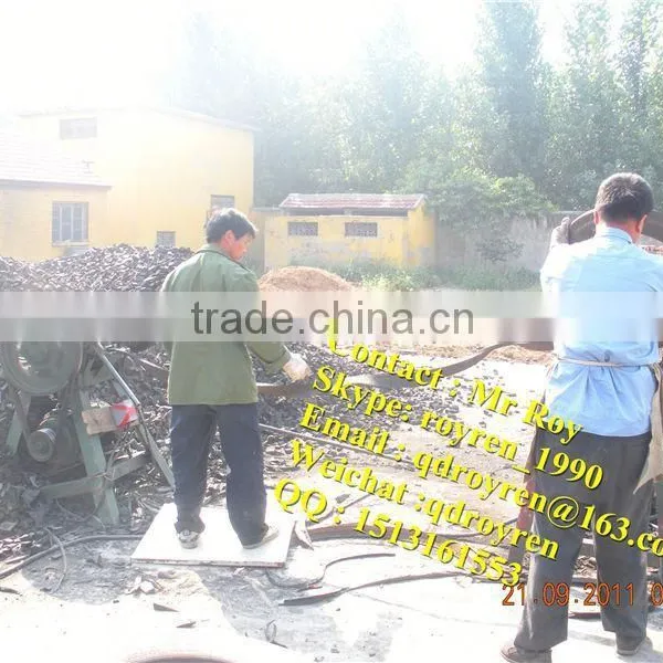 Waste Used Tire Cutting Machine Semi-automatic Tyre Cutter Made in China photo-5