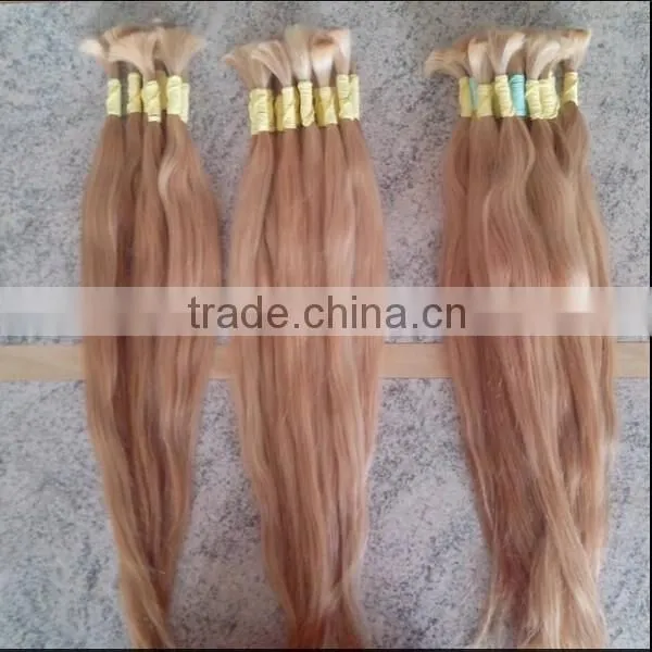 Express Factory Price Human Hair Brazilian Bulk Hair Extensions Without Weft photo-3