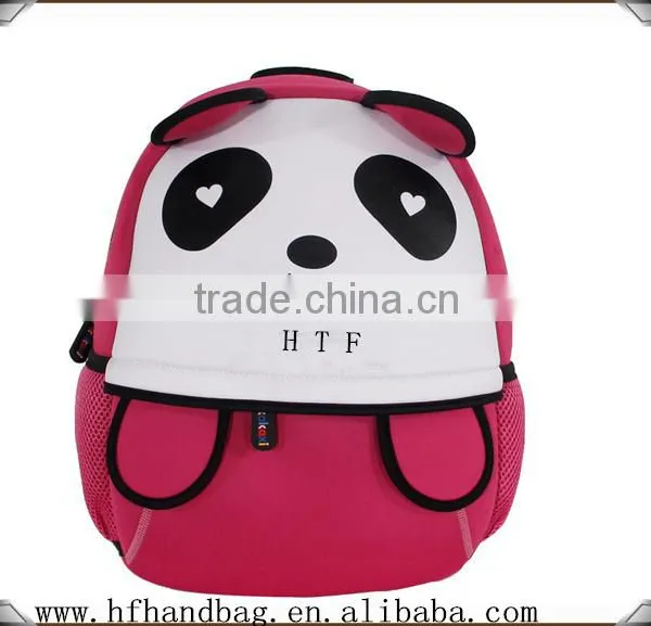 Customized Neoprene Cartoon Childer Aminal Backpack With Kindergarten School Bags and Backpacks photo-5