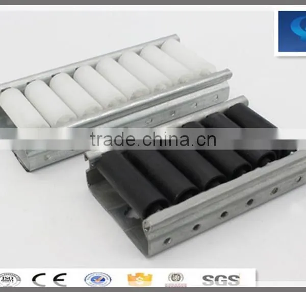 Roller Track for Sliding Shelf System/plastic Roller Track/conveyor Placon for Pipe Rack