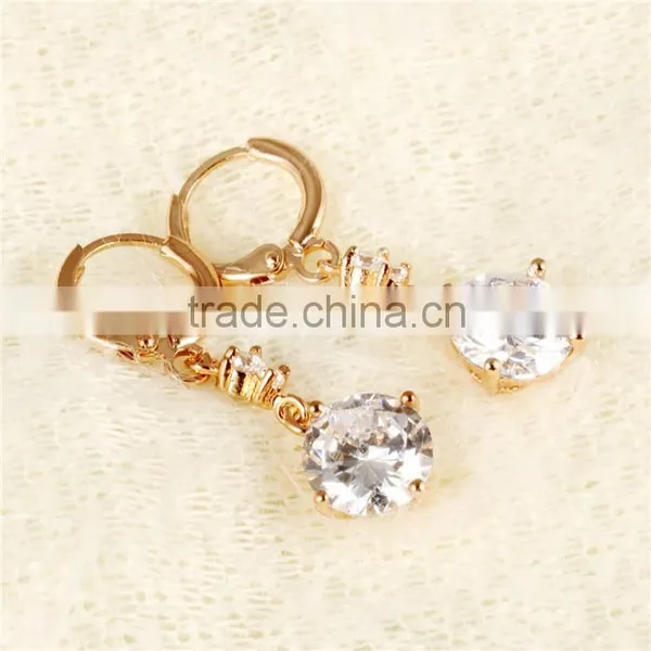 Dangle Jewelry Vogue 18K Gold Plated Hoop Earring photo-3