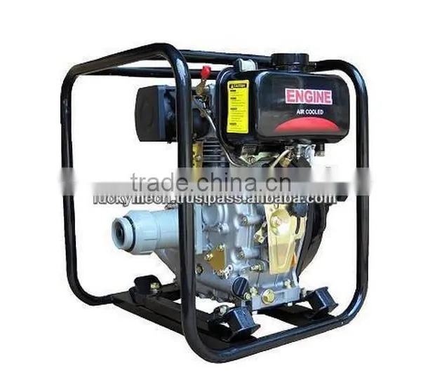 5.0Hp Air-Cooled China Diesel Engine C/w Stand and Hose Coupling