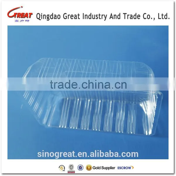 PET Plastic Type and Tray Type Fruit Salad Packaging Tray photo-4