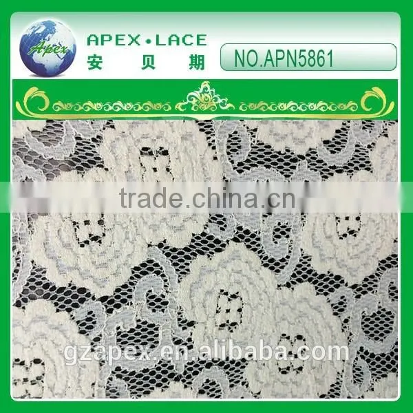 Discount Lace Fabric Nylon Lace APN5860 photo-3