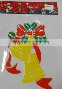 Bell Shape Christmas Window Sticker,Christmas Window Decoration