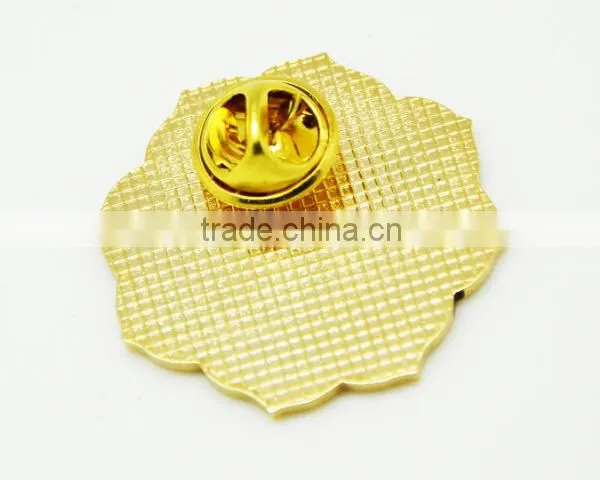Personalised Enamel Cheap Gold Plating Souveir Lapel Pins photo-3