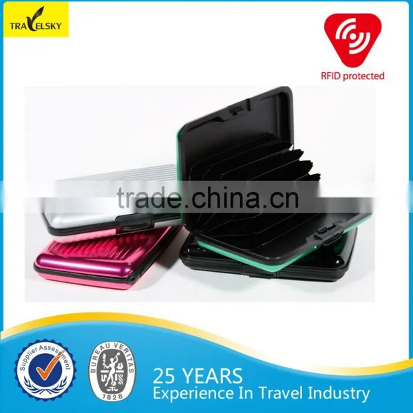 High Quality Useful Aluminum Credit Card Holder Wallet photo-2