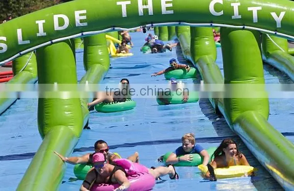 1,000 Feet Inflatable Slide the City Slip n Slide photo-3