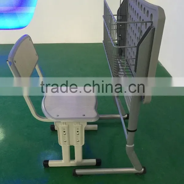 Folding School Desk Adjustable School Desk and Chair Modern School Furniture HXZY049 photo-4