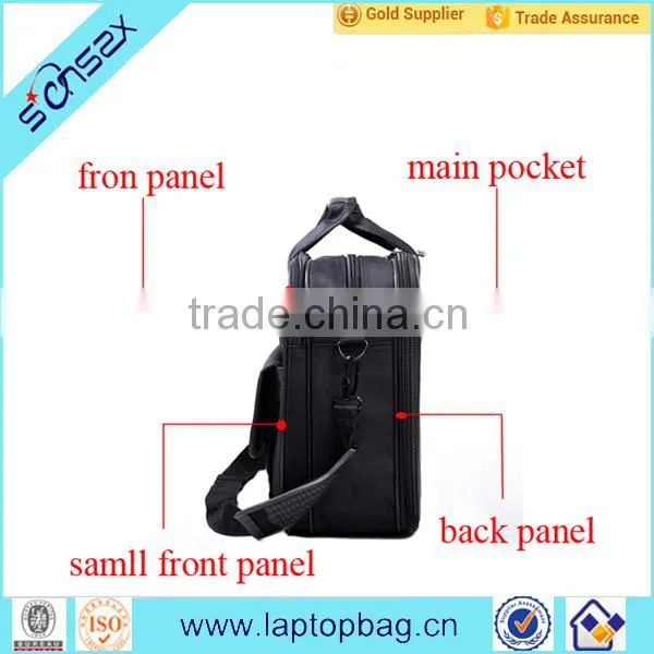 Black Laptop Bag Briefcase Business Card Holder photo-3