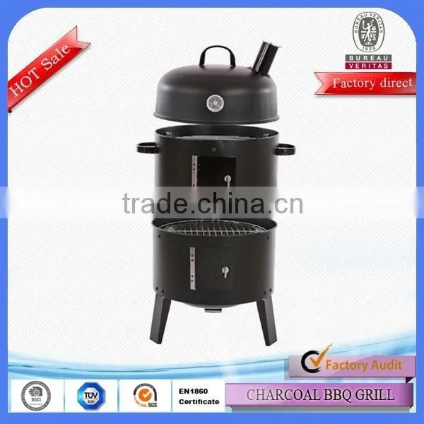 Best Quality Picnic Camping Round Smoker Bbq