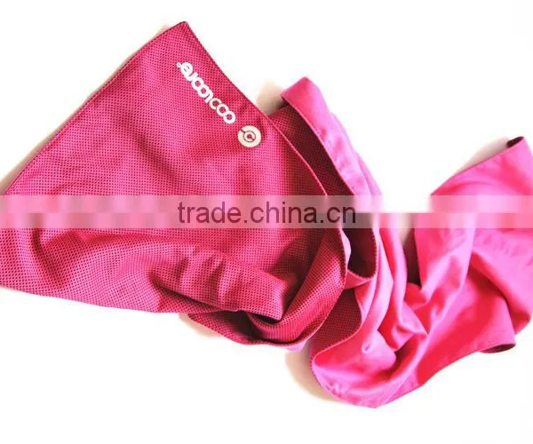 Custom Double Layer Breathable Sport Instant Cooling Towel Supplier's Choice photo-2