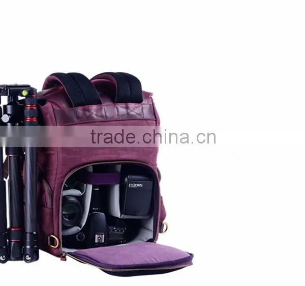 Online Shop China Camera Bag,high Quality Camera Backpack Leather Camera Bag photo-4
