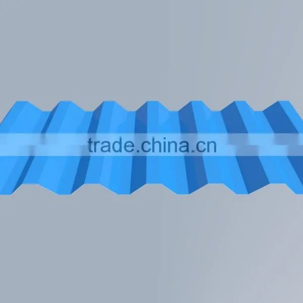 Colored Corrugated Galvanized Iron Steel Sheet(YX35-125-750)