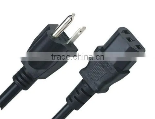 QIAOPU UL Certificate Three-pin Plug America UL Extension Cord