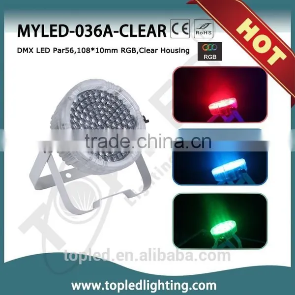 Changeable and Colorful 9*6W/24*3W/108LEDs/18*6 60W RGBWA-UV Led Dancing Floor Flood Light Beam Light photo-3