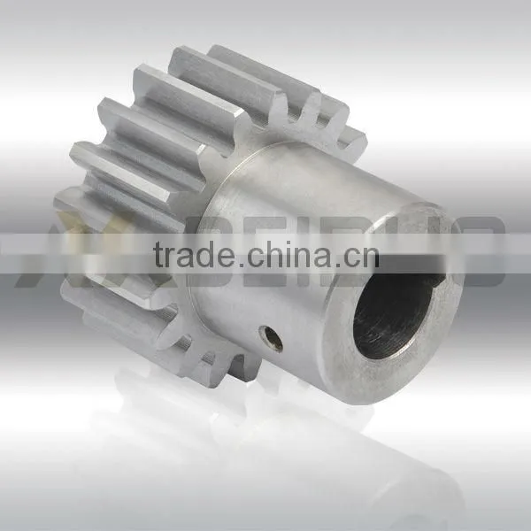 Nonstandard Customized Steel Worm Gear Shaft Gear Forging Shaft photo-2