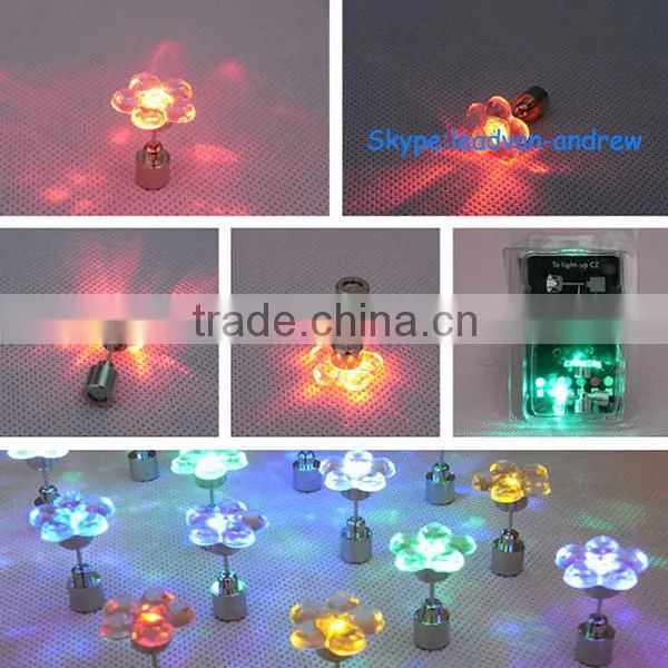 Party and Events Supply 2015 Hot LED Fancy Shinning Earrings For Unisex photo-3