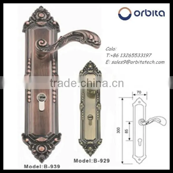 2015 New Product Hotel Bathroom Door Lock , Stainless Steel Door Lock photo-5