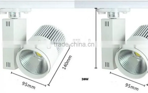 Hot Sell Commercial Cob 25W /30W /35W 3 Phases 4 Wire LED Track Light and Accessories photo-5