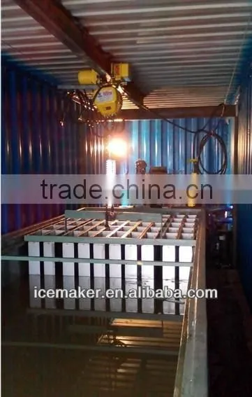 40hq Containerized Block Ice Maker Machine for Vegetables Freshing photo-3