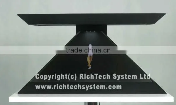 2015 Best Product Richtech 3D Hologram Display 3 Sides Showcase photo-4