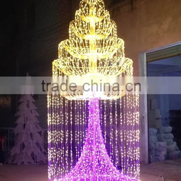 New Year/christmas Waterproof Outdoor Christmas Street Light Decoration photo-2