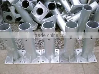 Galvanized Steel Highway Guardrail Post photo-3
