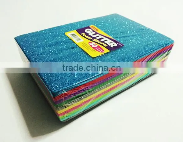 EVA Glitter Foam Sheet,EVA Sheet for DIY,colorful Eva Sheet