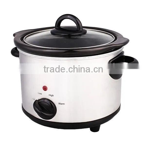 Mini Slow Cooker 1.5L With Ceramic Pot XJ-14220 photo-2
