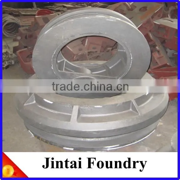 OEM Large and Medium Resin Sand Cast Iron Castings Manufacturer photo-3