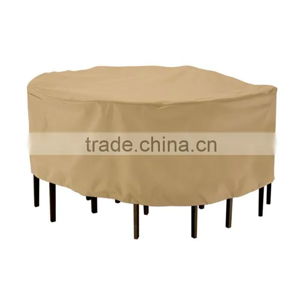 600D Oxford PE Coating Waterproof Patio Table Outdoor Furniture Cover