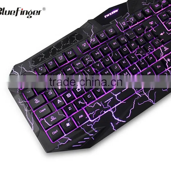 OEM USB Wired Split Keyboard With Changeable Color Backlit photo-5