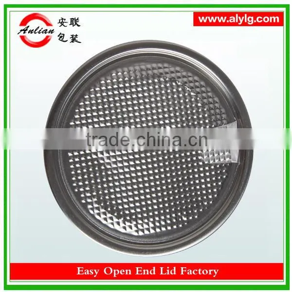 China Newest Design Full Aperture Style Milk Powder Aluminum Easy Open Peel Off End photo-5