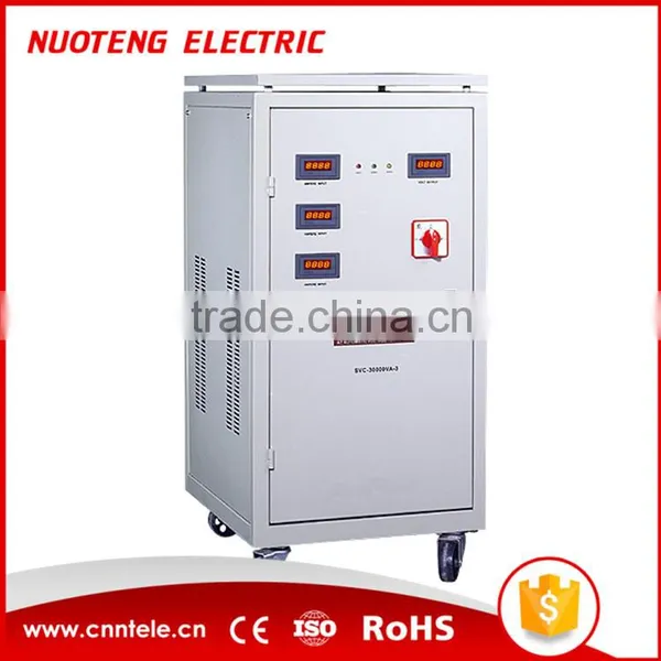 SVC LED Display 3 Phase Refrigerator Voltage Stabilizer photo-4