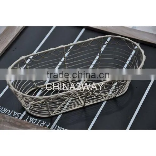 Cheap Made in China Hardware Steel Wire Decorative Baskets photo-3